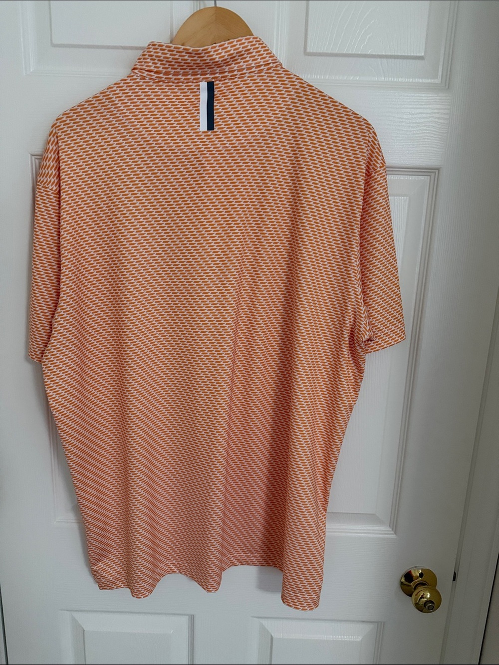 University of TN Rhoback Orange Geometric Short-Sleeve Polo - Picture 8 of 9
